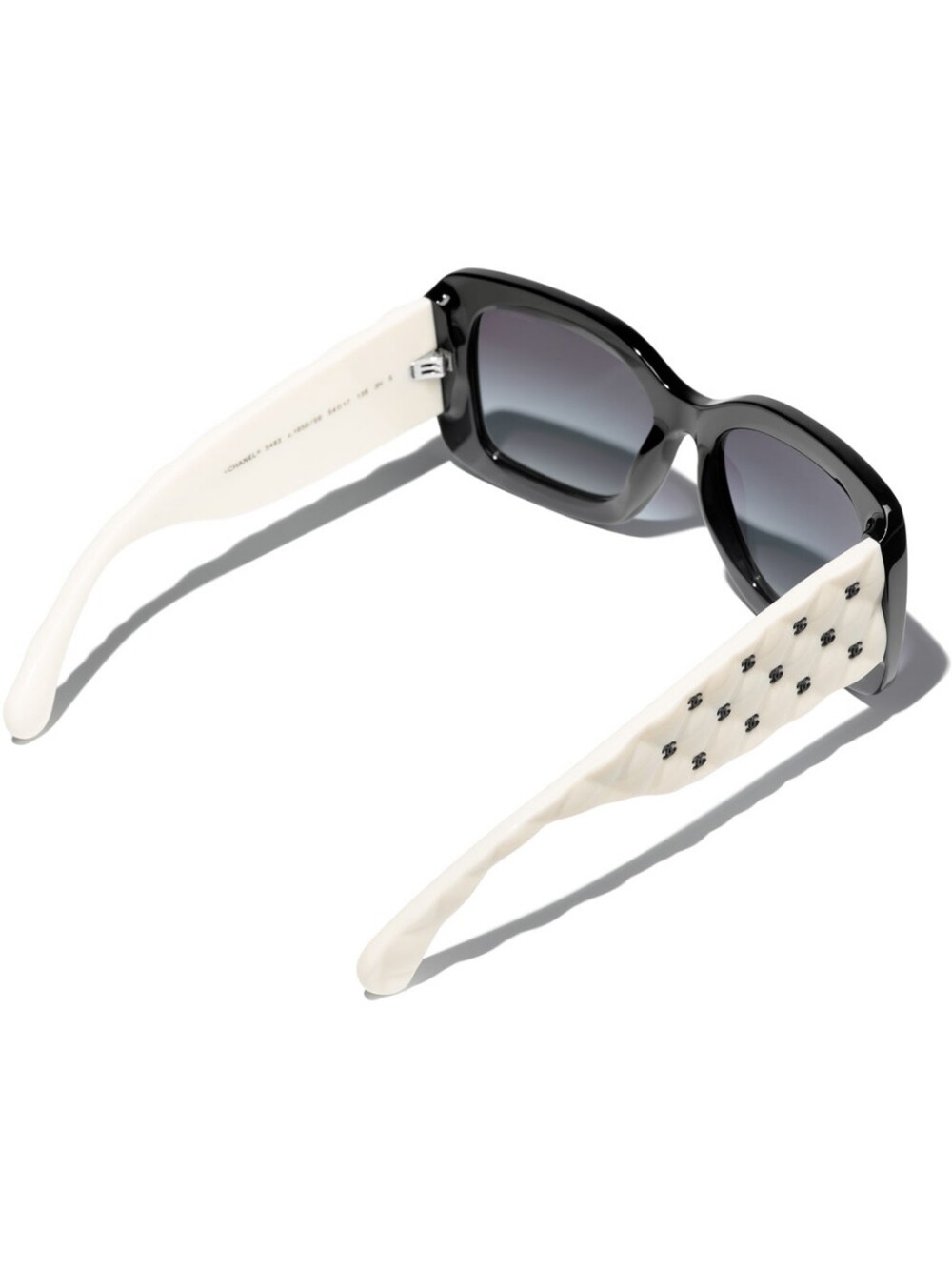 Chanel - Rectangular Sunglasses - Black White Gray Gradient - 5483 - Picture 2 of 12